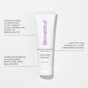 SKINSTITUT MOISTURE DEFENCE OILY SKIN WITH BIOACTIVE COMPLEX & PAPAIN ENZYMES